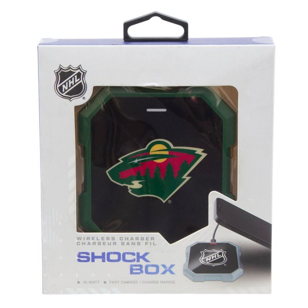 NHL Minnesota Wild Cell Phone Wireless Charging Pad